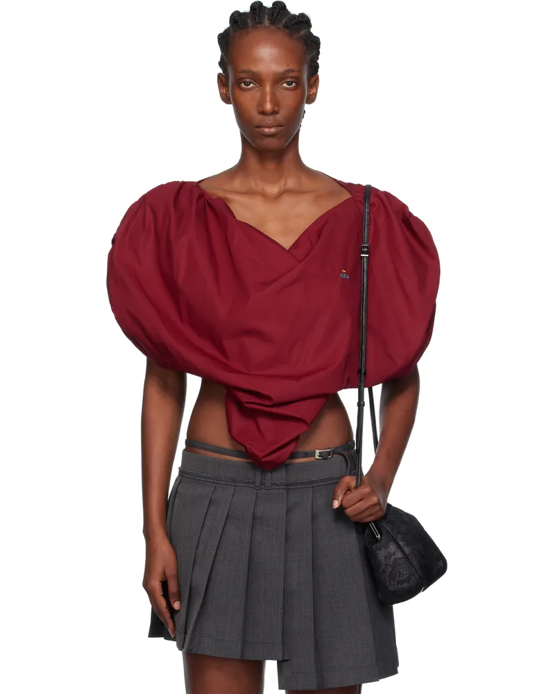 Vivienne Westwood Red Heart Blouse H404