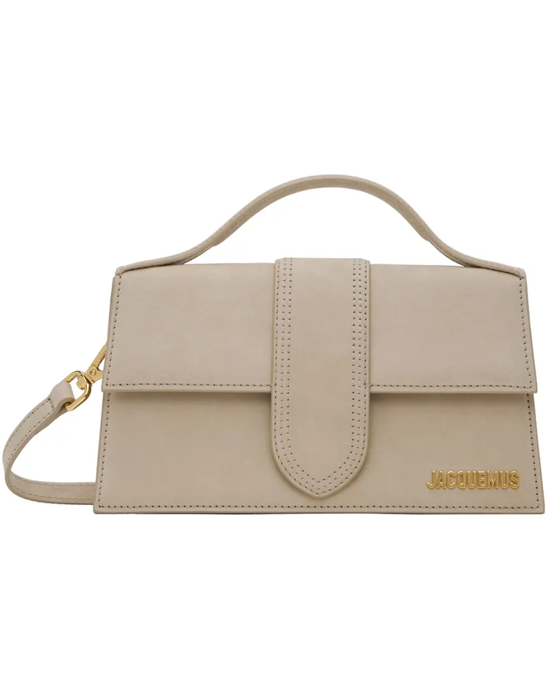 Jacquemus Beige Les Classiques 'Le grand Bambino' Bag 180