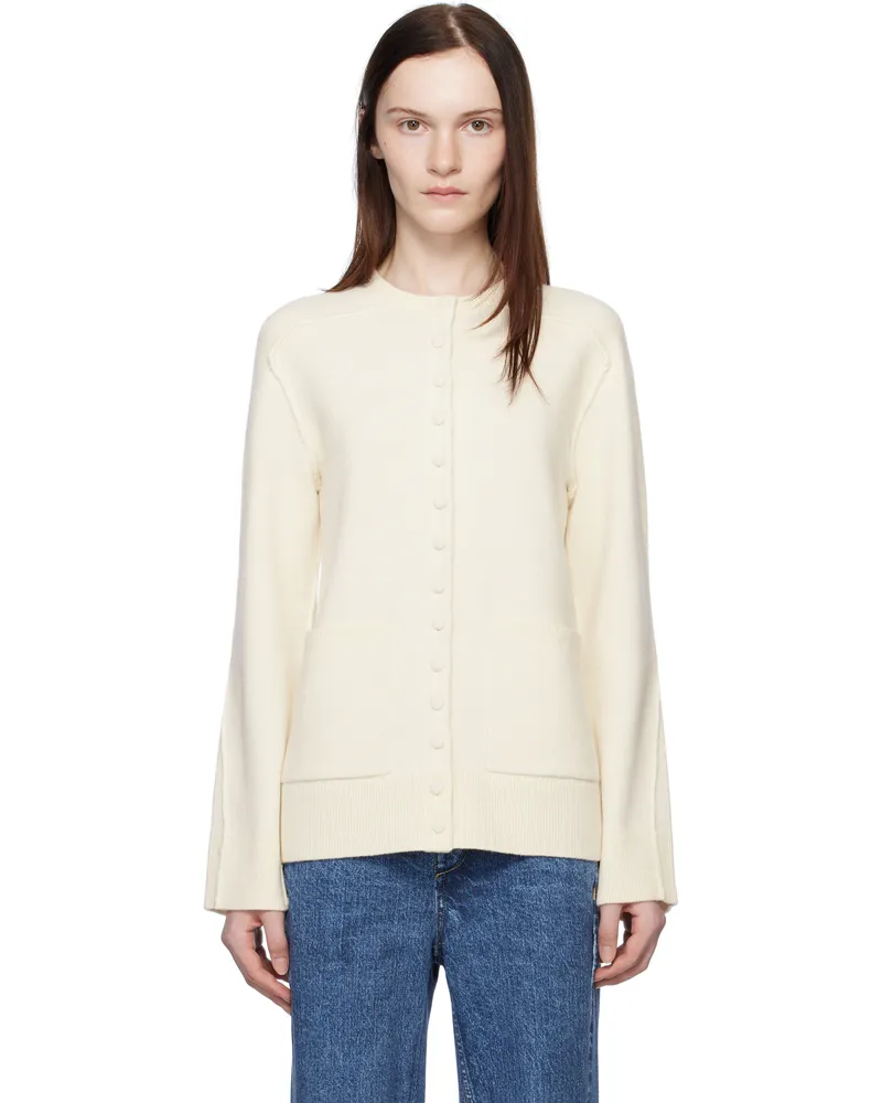 Rag & Bone Off-White Bridget Lady Cardigan Ivory