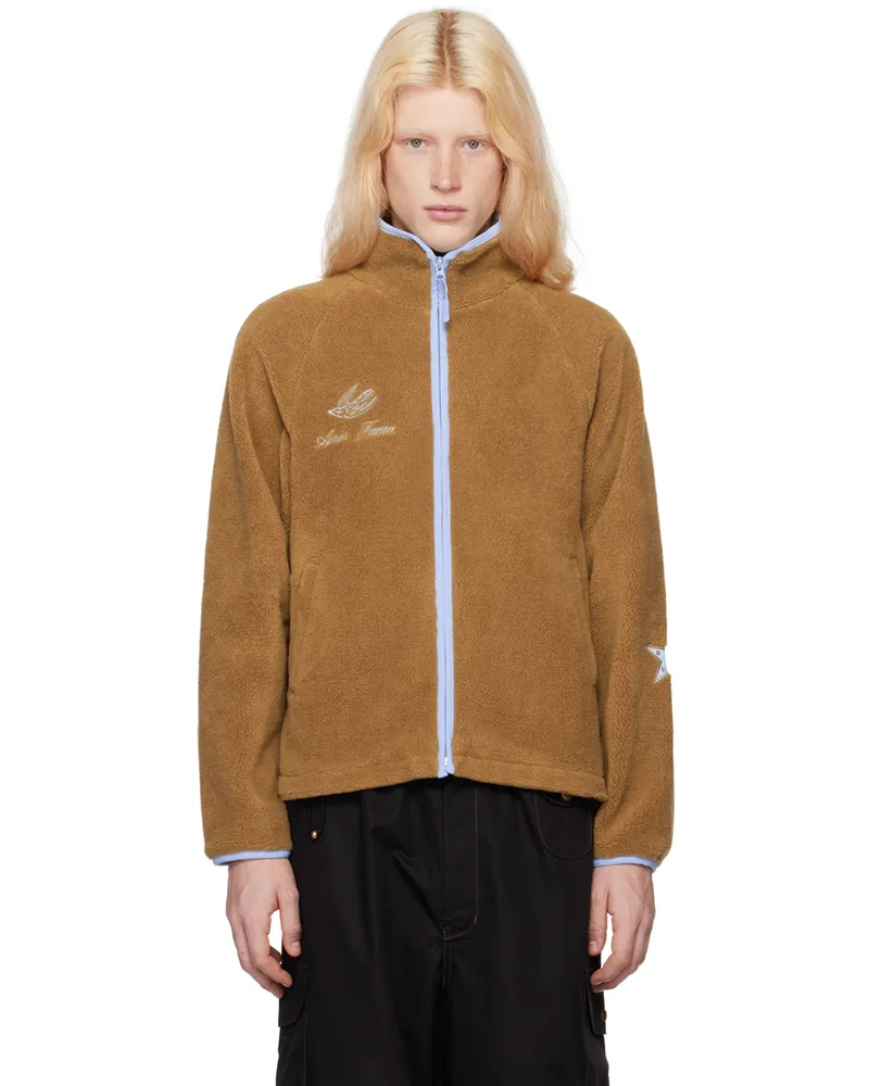 Kijun Brown Patch Jacket Brown