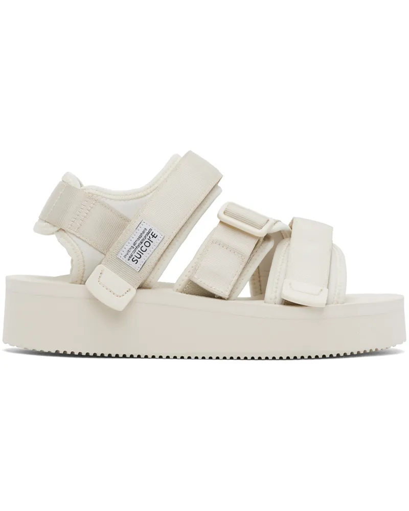 SUICOKE Off-White KISEE-PO Sandals Chalk