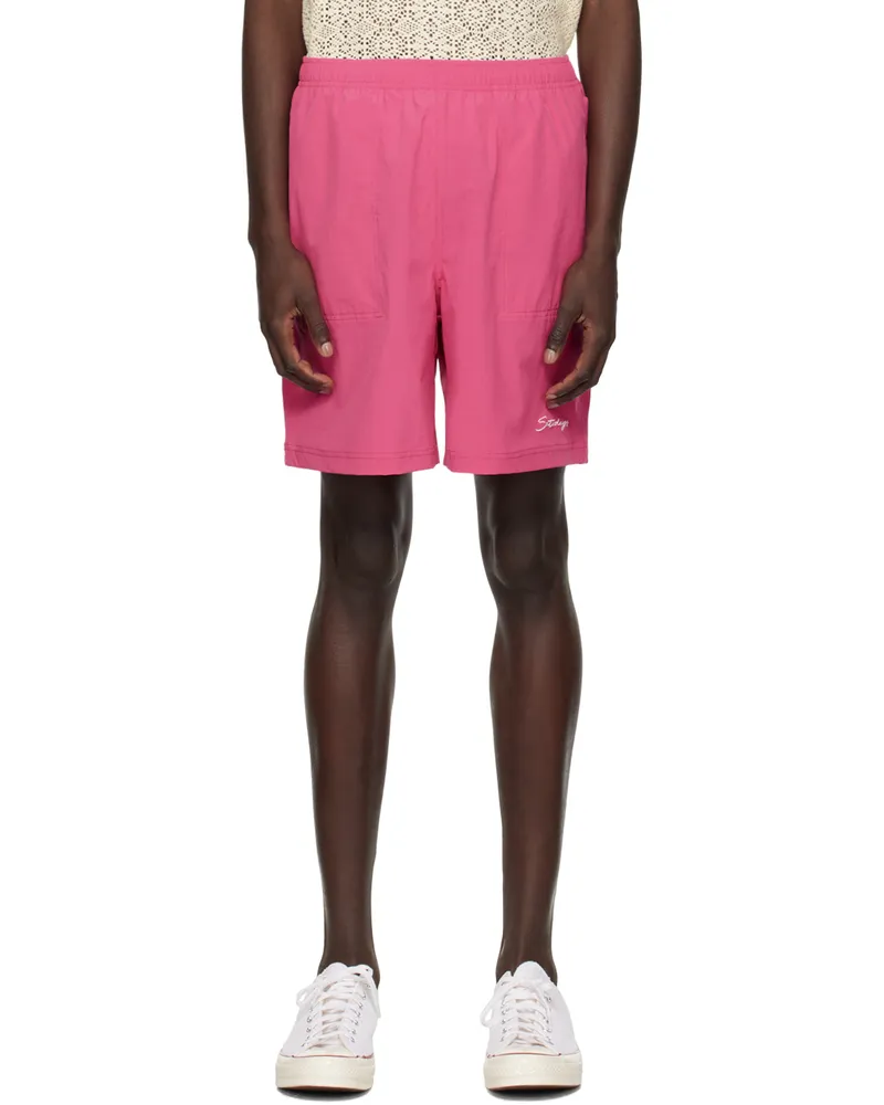 Saturdays NYC Pink Tyler Shorts Rose