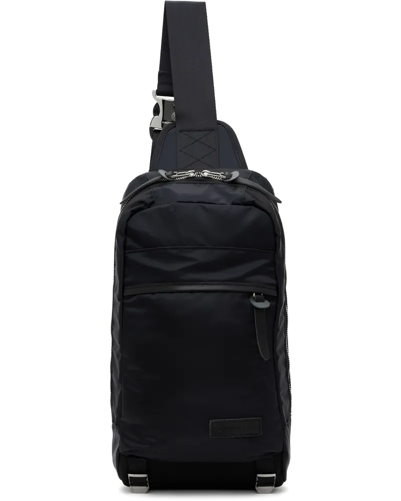 MASTER PIECE Black Lightning Sling Bag Black