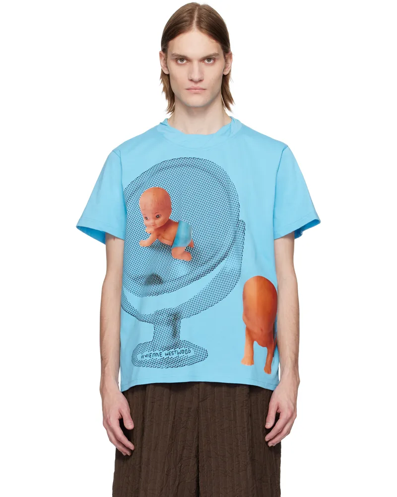 Vivienne Westwood Blue Baby Isla T-shirt Ss25-l402