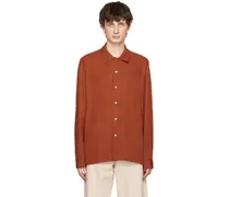 Red Rami Shirt