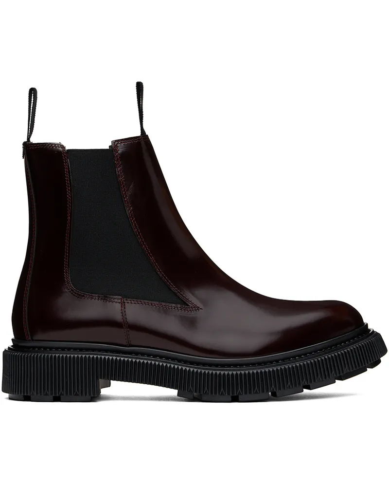 Adieu Paris Burgundy Type 188 Chelsea Boots Cordoban