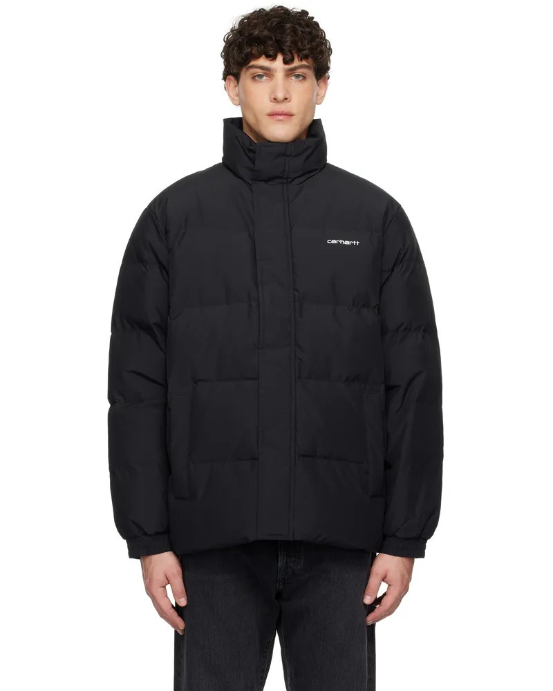 Carhartt WIP Black Danville Down Jacket 0d2xx
