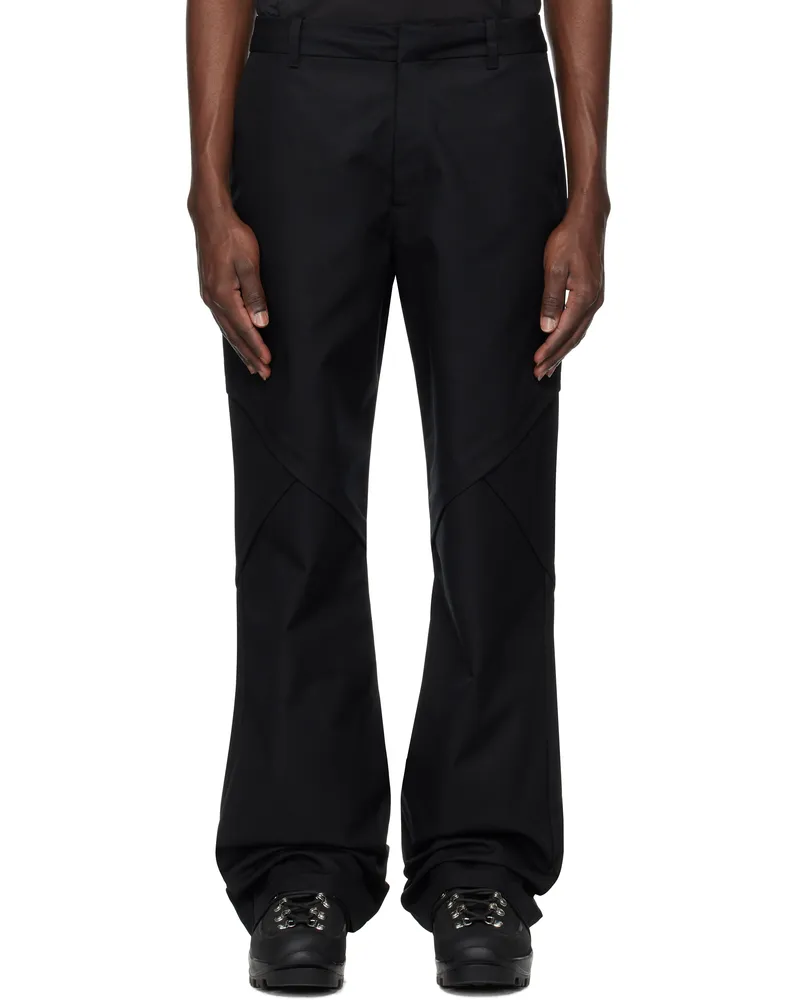 Heliot Emil Black Synapsis Trousers Black