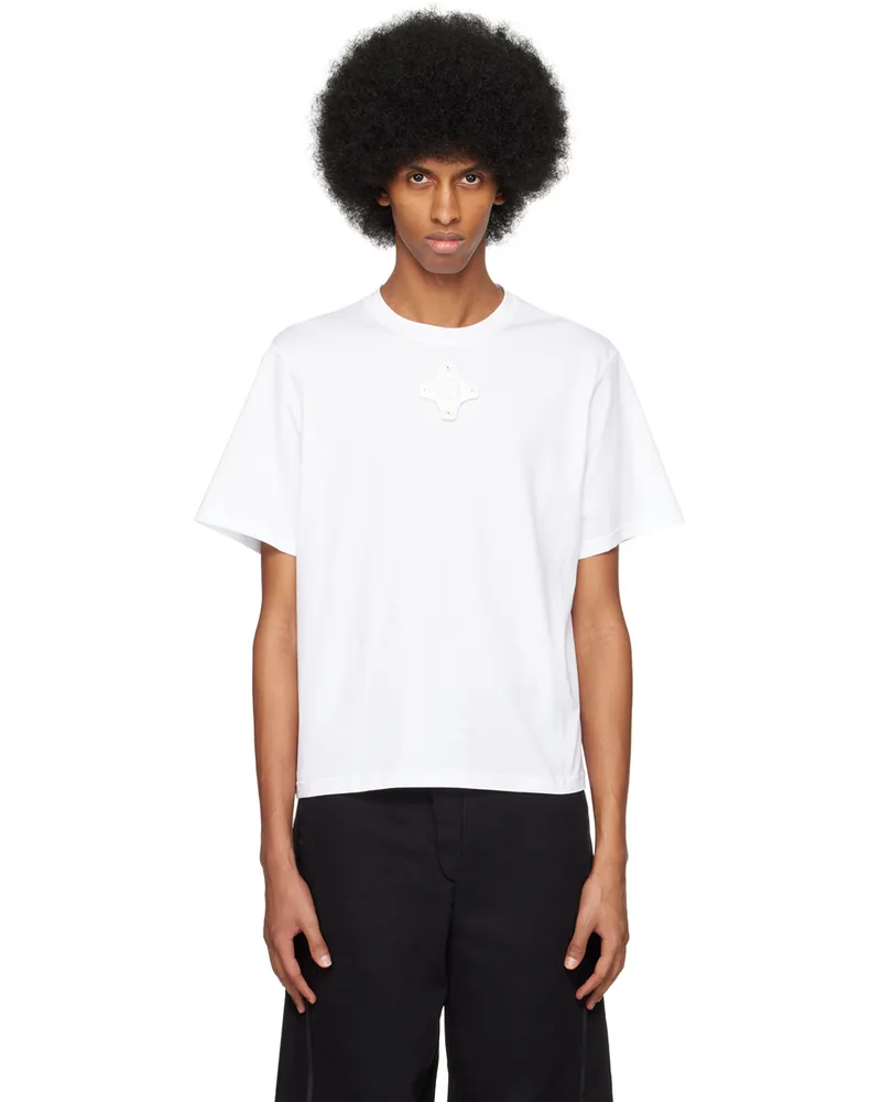 Craig Green White Eyelet T-Shirt White