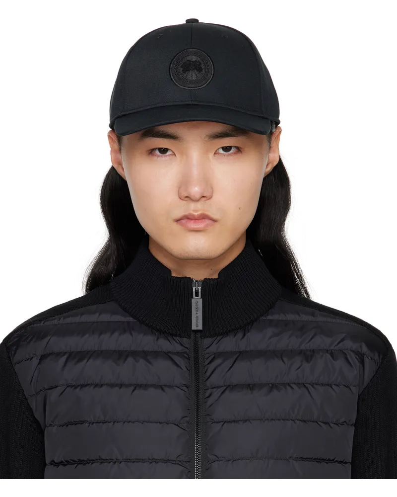 Canada Goose Black Tonal Cap 61