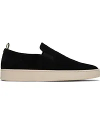 Officine Creative Italia Black Once 001 Sneakers L.ca