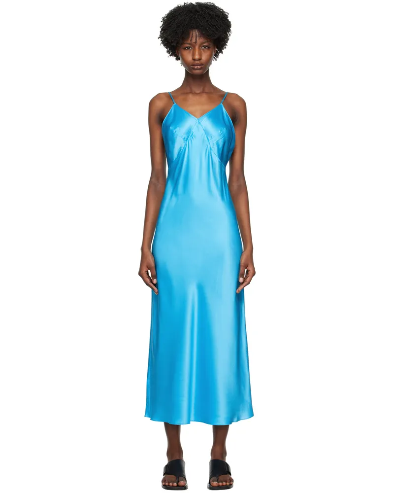 Maiden Name Blue Stella Maxi Dress Azure