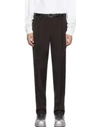 Acne Studios Brown Tailored Trousers Cacacao