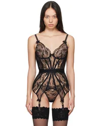 Agent Provocateur Black Floria Corset Black