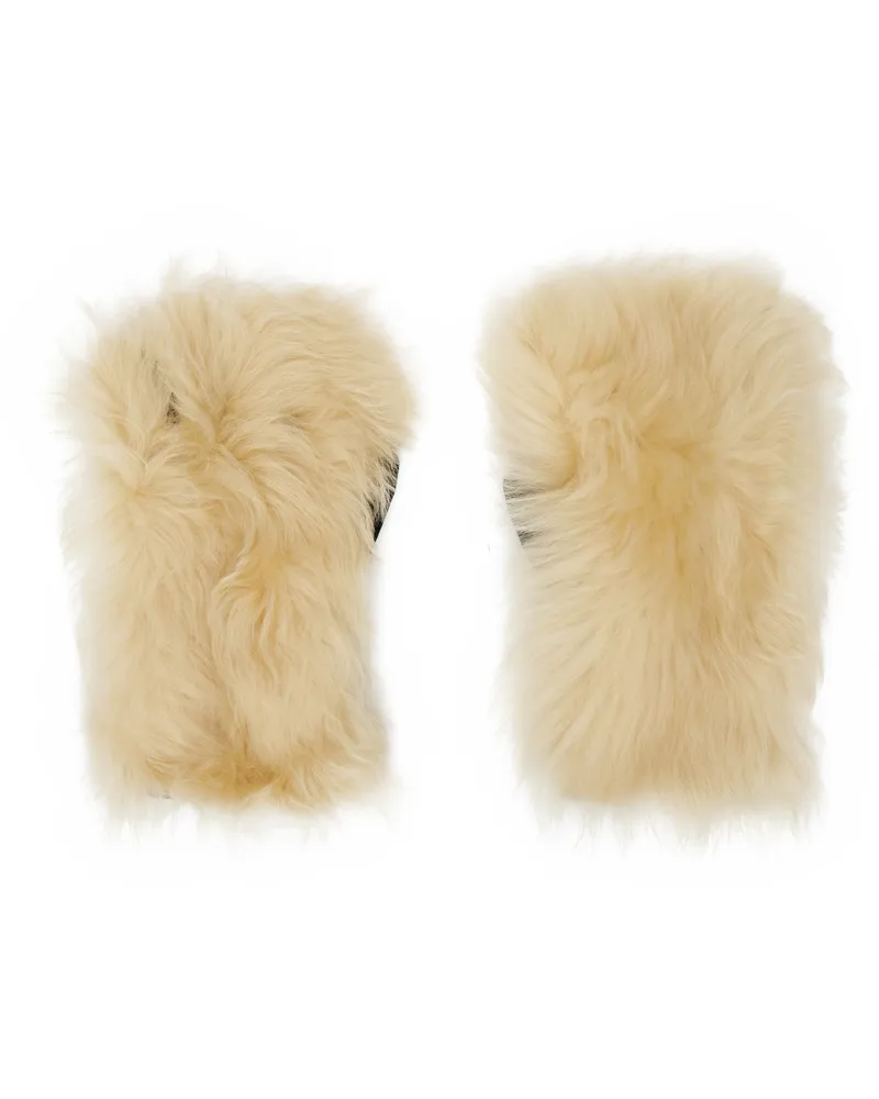 Moose Knuckles Beige Arctic Mittens 1610