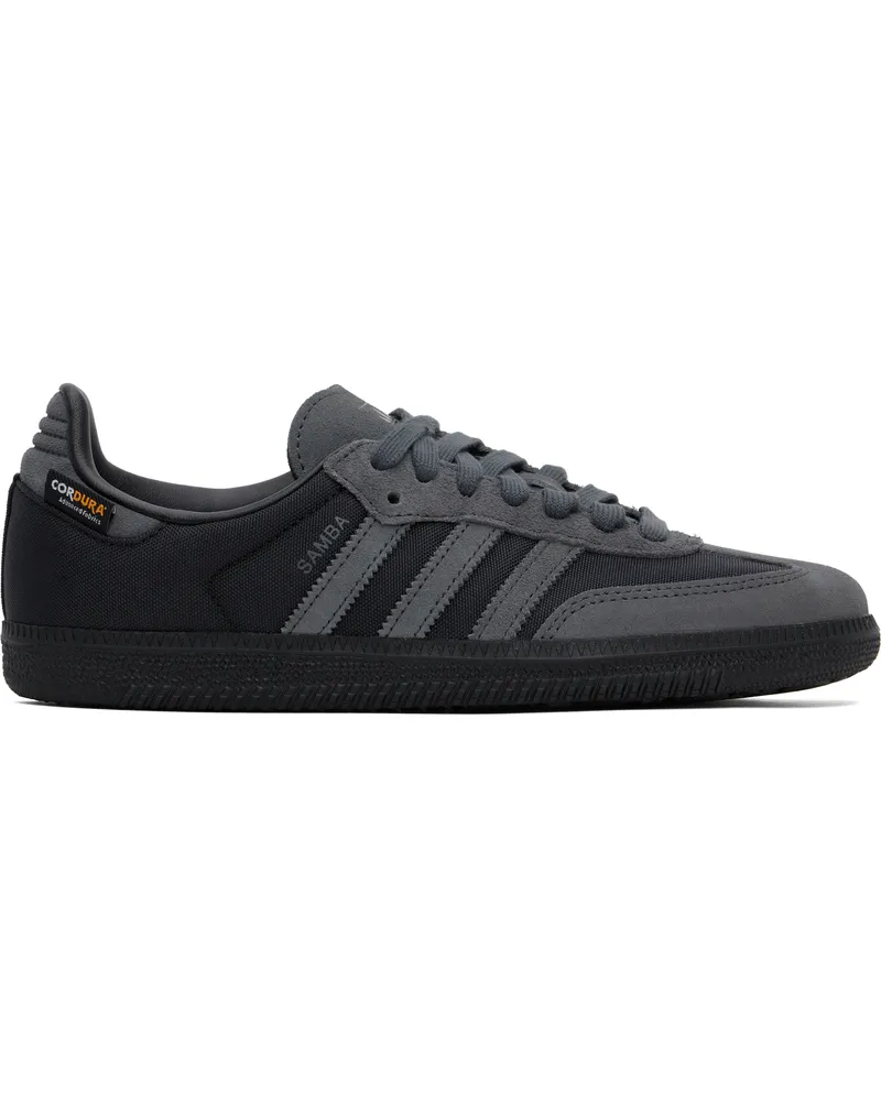 adidas Black & Gray Samba OG Sneakers Core