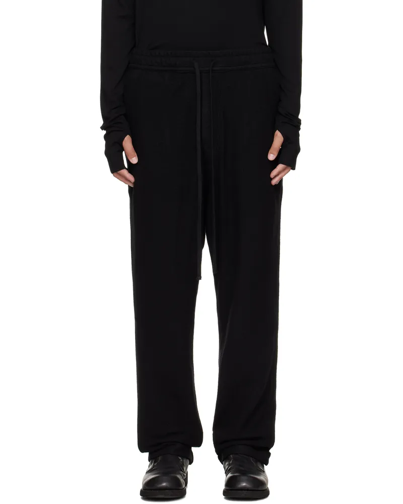 THOM KROM Black M P 17 Sweatpants Black