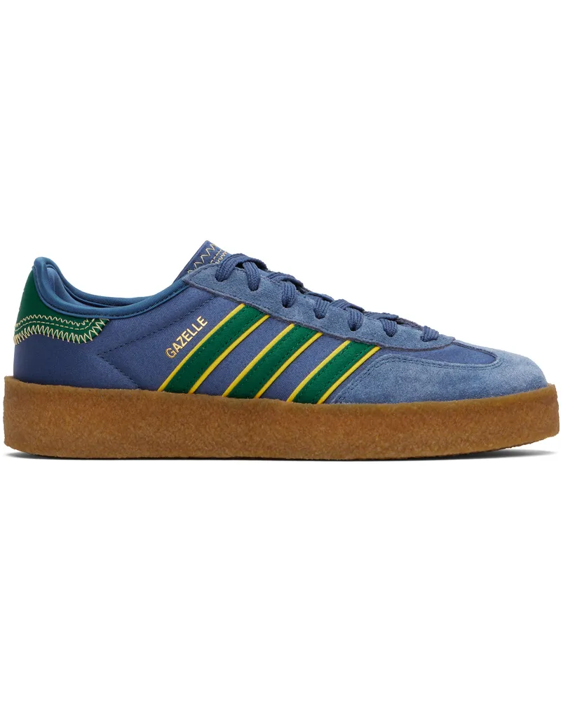 adidas Navy & Green Edison Chen Edition CLOT Gazelle Sneakers Night