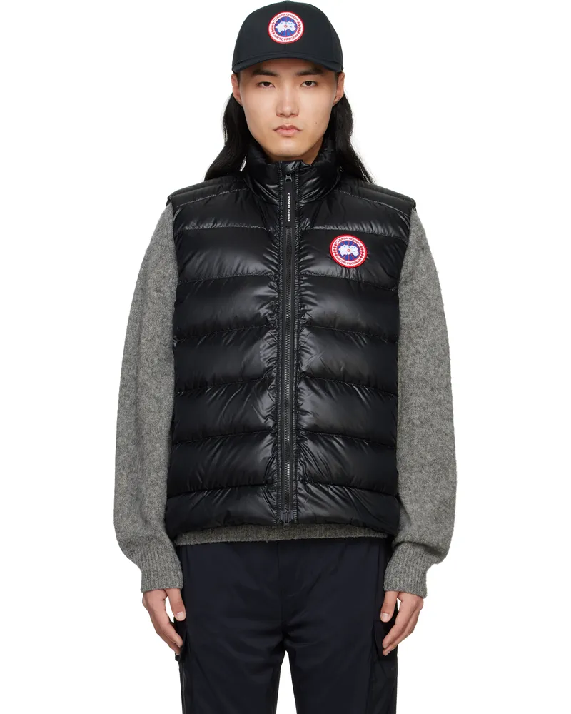 Canada Goose Black Crofton Down Vest 61