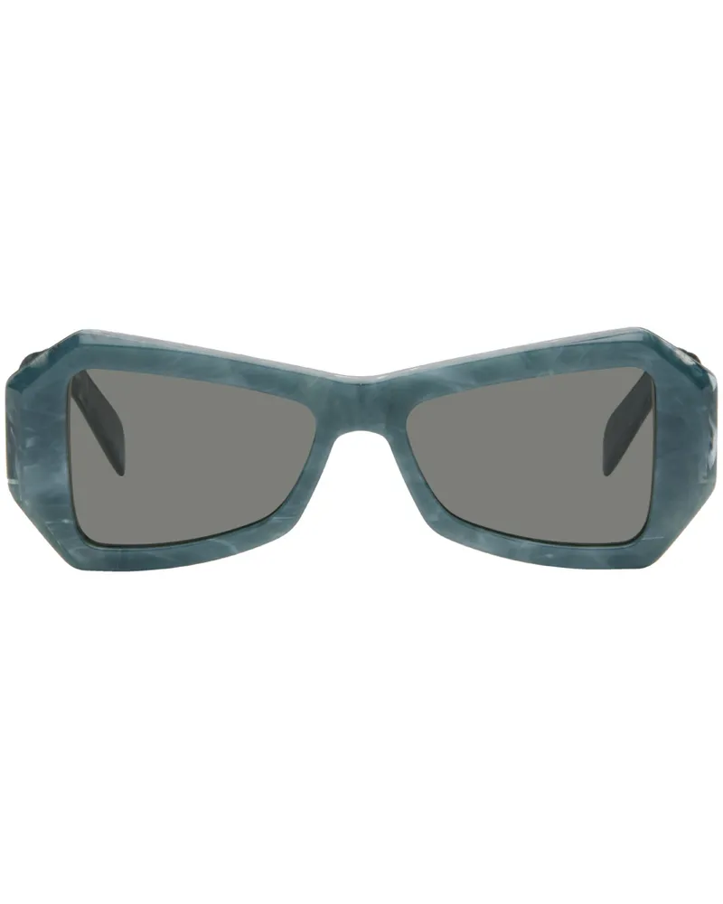 RETROSUPERFUTURE Blue Tempio Sunglasses Blue