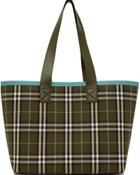 Burberry Khaki Medium London Tote Olive