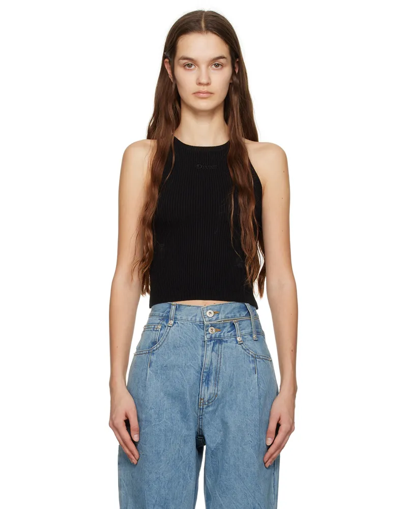 DRAE Black 'Divas' Tank Top Black