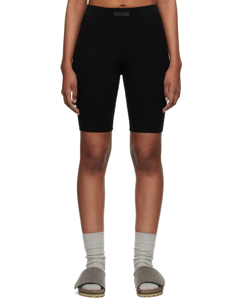 Fear of God Black Rib Shorts Jet