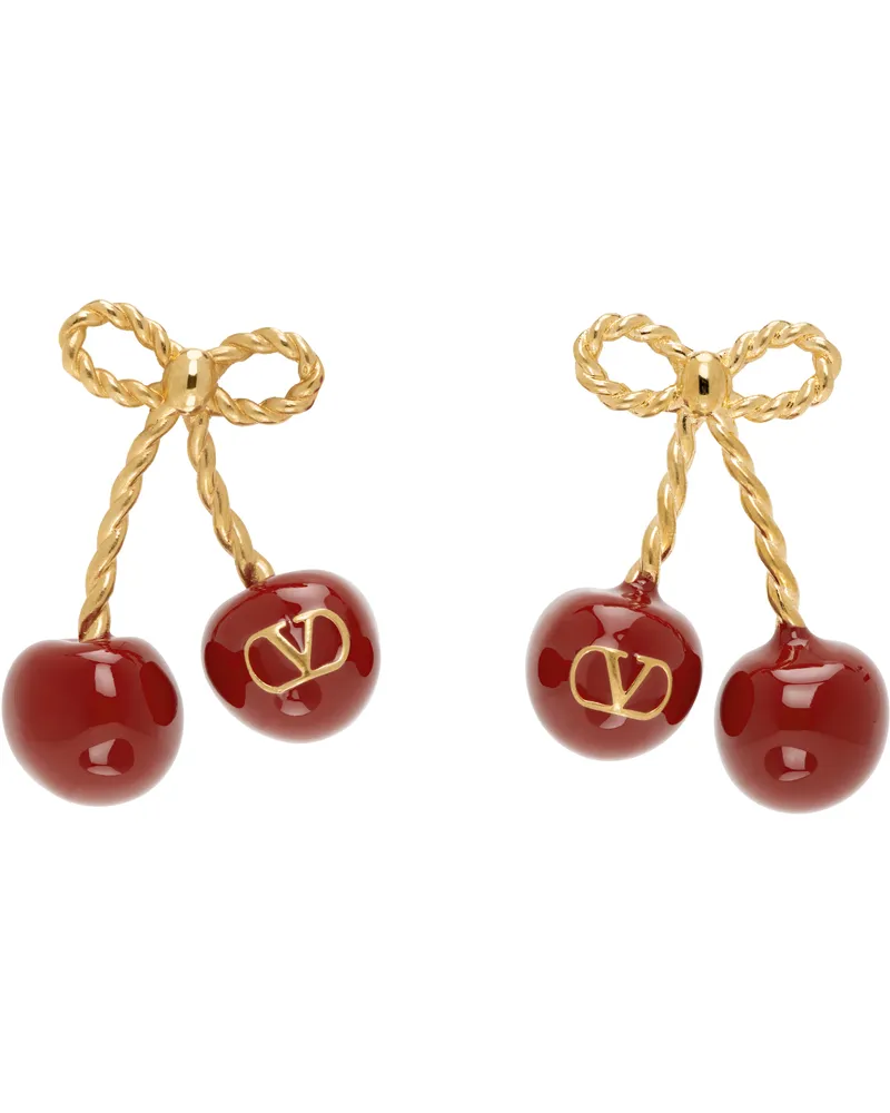 Valentino Garavani Chez 'Valentino' Cherrific Earrings 03y