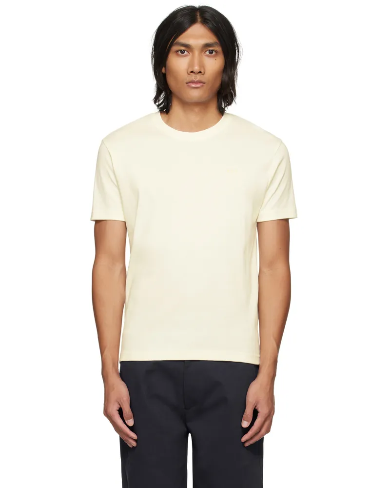 A.P.C. Off-White Lewis T-Shirt Aad