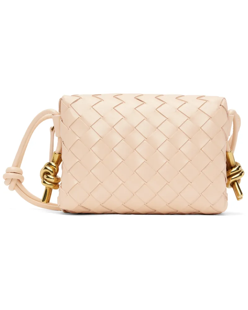 Bottega Veneta Beige Mini Loop Camera Bag 7677