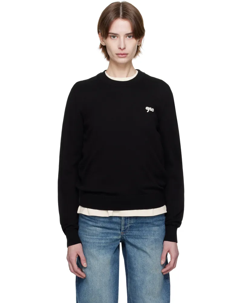A.P.C. Black Veronique Sweater Lzz
