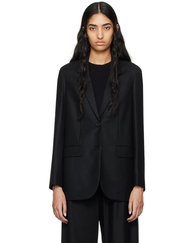 The Row Black Dustina Blazer Blk