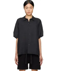 COMMAS Black Oversized Shirt Black