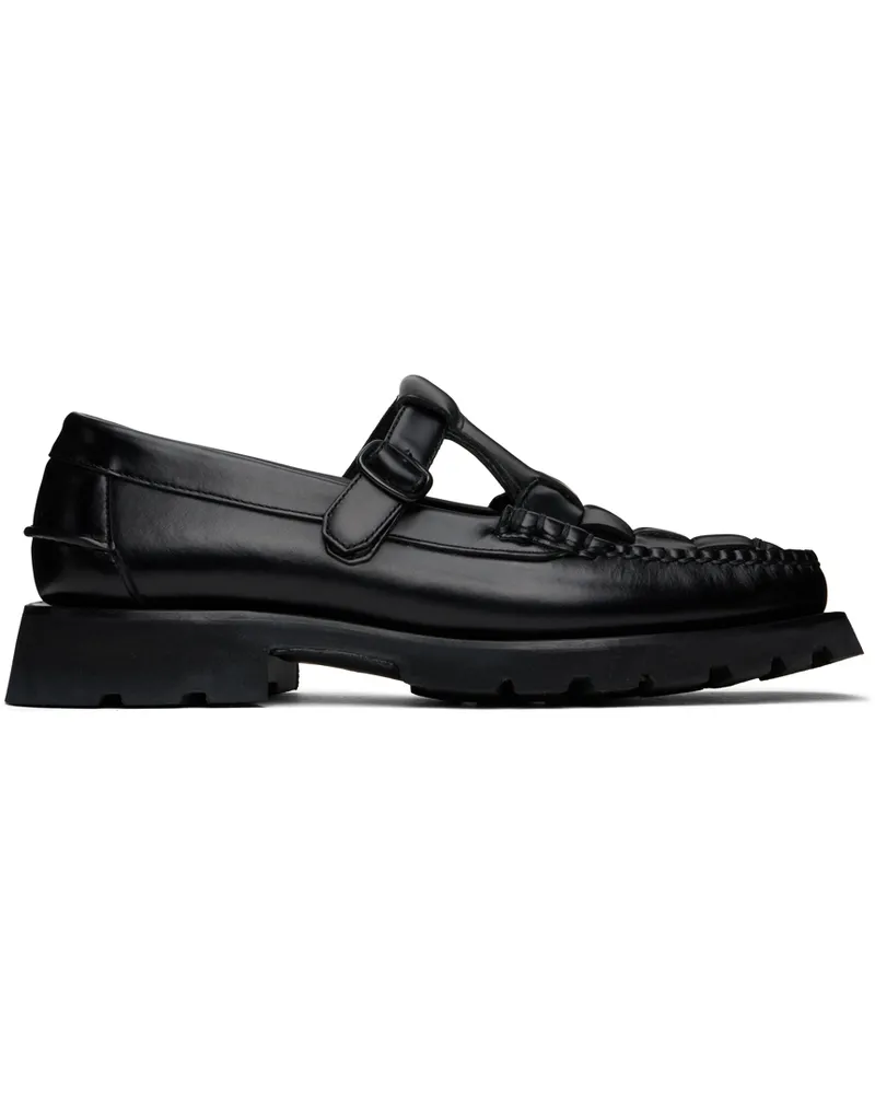 HEREU Black Soller Sport Loafers