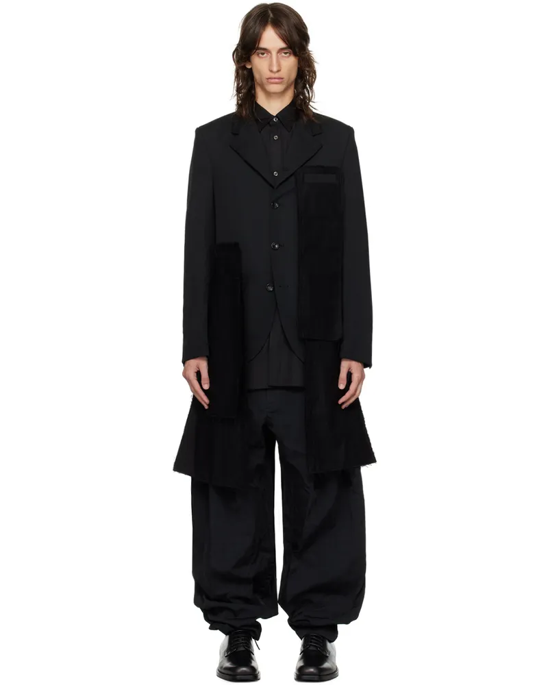 Comme des Garçons Black Pocket Panel Blazer 1
