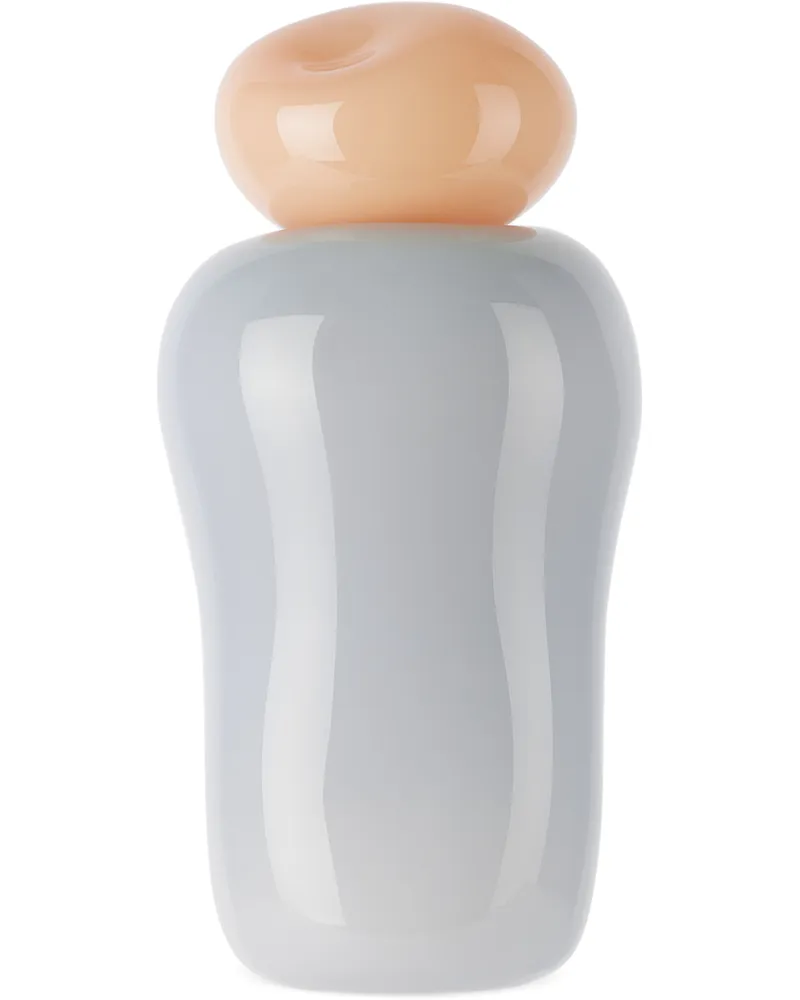 Helle Mardahl Orange & Blue Bon Bon Mega Vase Melon