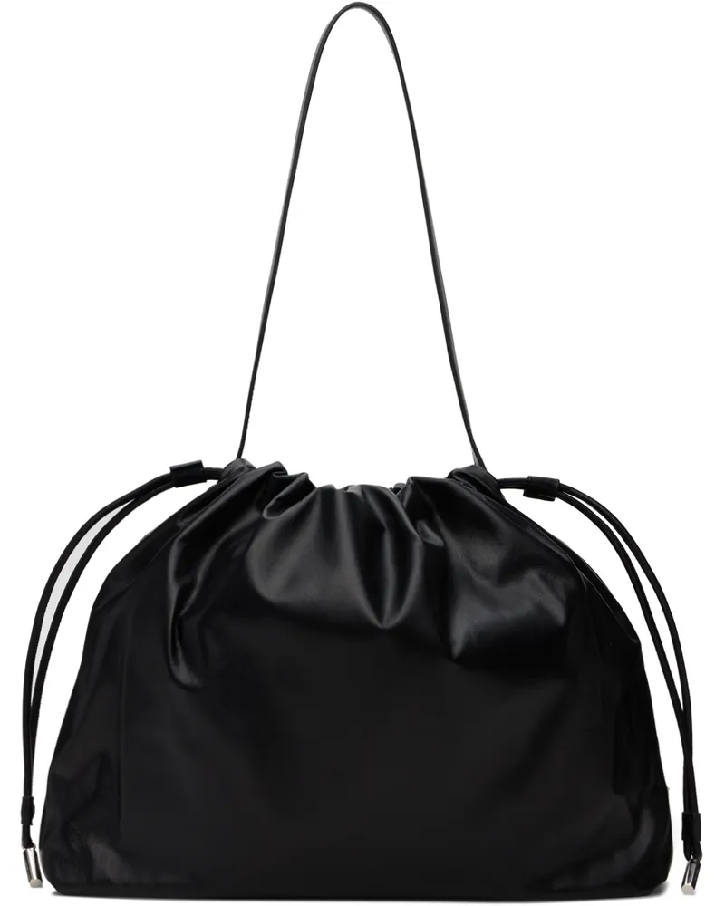 The Row Black Angy Shoulder Bag Blpl