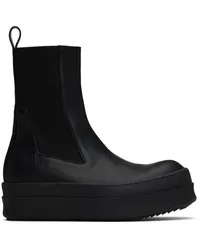 Rick Owens Black Porterville Mega Bumper Beatle Chelsea Boots Black