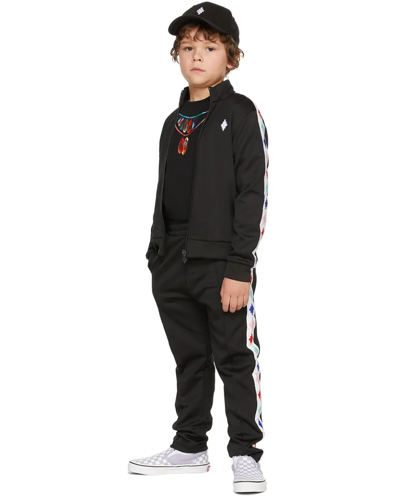 Marcelo Burlon | County of Milan Kids Black Cross Track Jacket Black