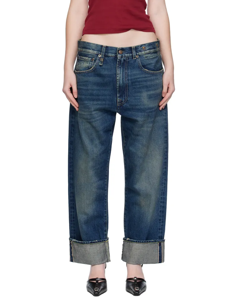 R13 Blue Cuffed X-BF Jeans Adelaide