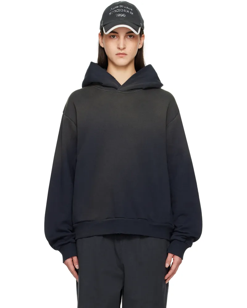 Acne Studios Black Logo Hoodie 900