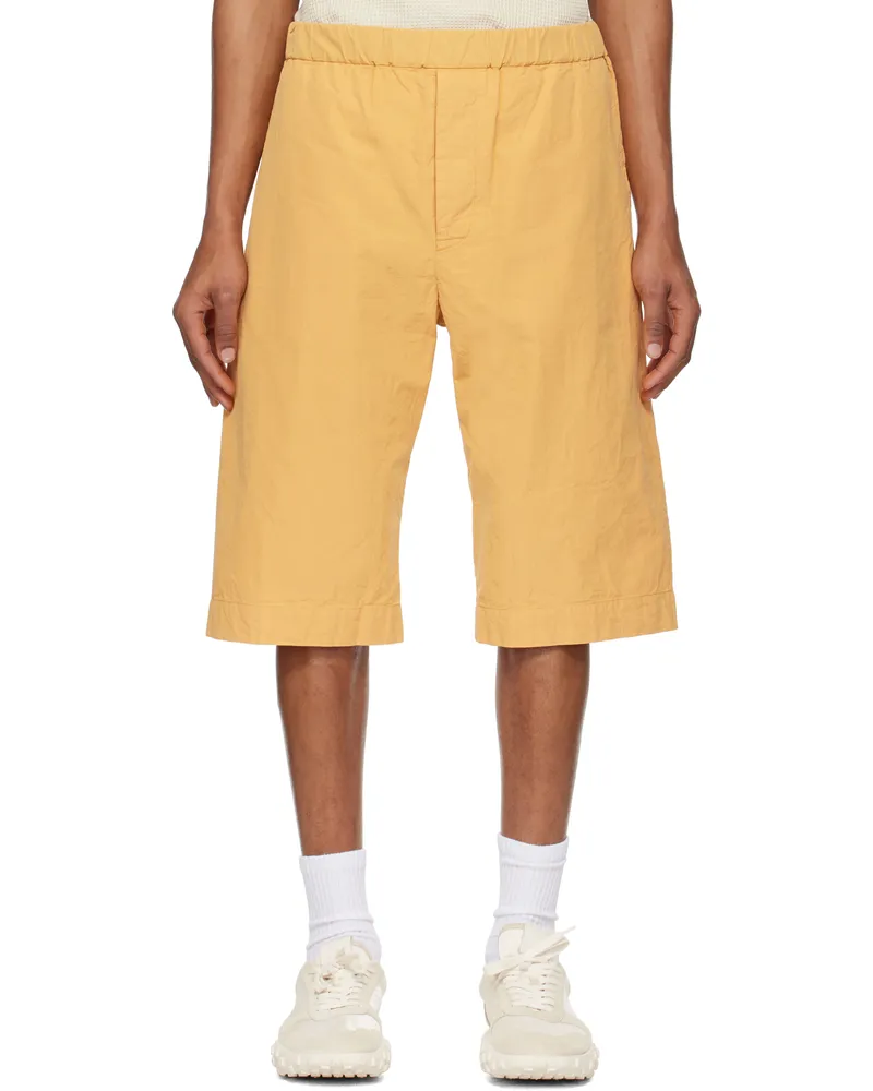 Casey Casey Beige Jog Ah Shorts Beige
