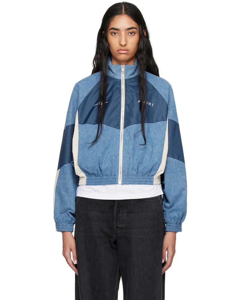 Amiri Blue Retro Track Jacket Blue