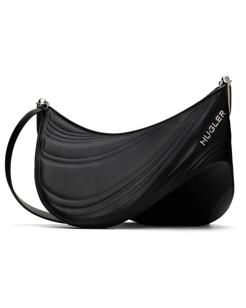 Thierry Mugler Black Spiral Curve 01 Bag Black