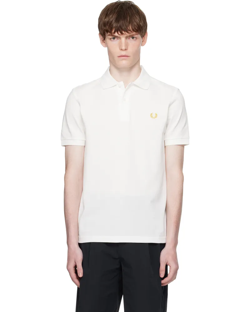 Fred Perry White 'The Fred Perry Shirt' Polo Y53snwhite