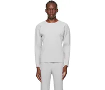 Gray Basics Long Sleeve T-Shirt