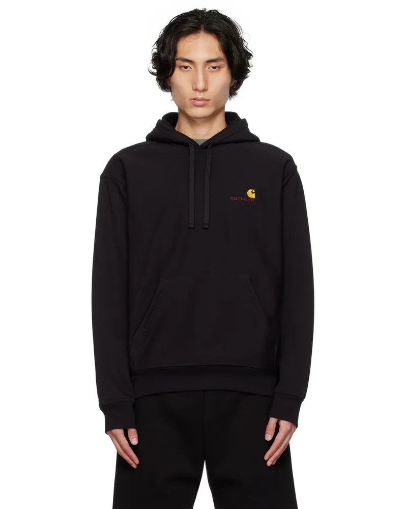 Carhartt WIP Black American Script Hoodie 89