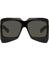 Gucci Black Oversized Sunglasses Black-black-grey