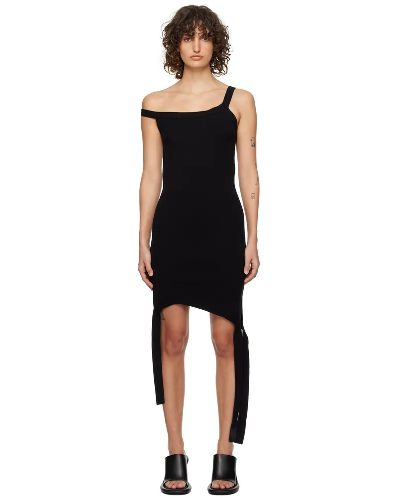 J.W.Anderson Black Deconstructed Minidress 999