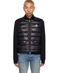 Moncler Black Gui Down Vest Black